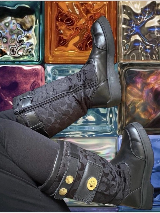 Coach Shoes - Coach Kayla boots